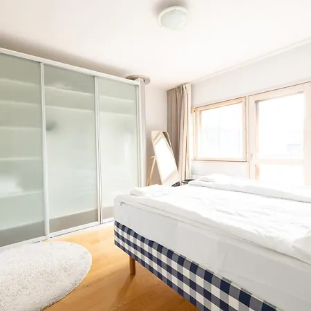 公寓 2ndhomes Luxury 2br With Rooftop Terrace & Sauna In Kamppi Center